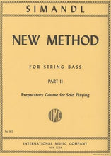 Load image into Gallery viewer, Simandl, Franz - New Method for String Bass, Part 2 (International) - Quantum Bass Market