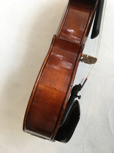 Custom varnished German 14” viola outfit