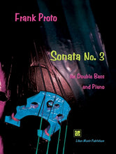Load image into Gallery viewer, Proto, F. - Sonata No. 3 for Double Bass and piano - Quantum Bass Market
