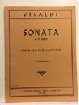 Vivaldi - Sonata in A for String Bass (solo tuning) and Piano - Quantum Bass Market