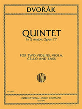 Load image into Gallery viewer, Dvorak - Quintet in G Major for 2 violins, viola, cello and double bass - Quantum Bass Market