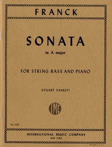 Franck, C. - Sonata in A for String Bass and Piano - Quantum Bass Market