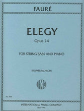 Load image into Gallery viewer, Faure&#39; Elegy for String Bass and Piano (Homer Mensch) - Quantum Bass Market