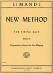 Simandl, Franz - New Method for String Bass, Part 2 (International) - Quantum Bass Market