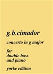 Cimador, G. - Concerto in G for double bass - Quantum Bass Market