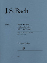 Load image into Gallery viewer, Bach - Six Suites for Violoncello Solo - Urtext - Quantum Bass Market