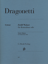 Load image into Gallery viewer, Dragonetti, D. - Twelve Waltzes for Double Bass Solo - Urtext - Quantum Bass Market