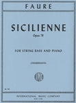 Faure, G. - Sicilienne, Op 78 for String Bass and Piano - Quantum Bass Market