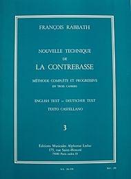 Rabbath - Nouvelle Technique de la Contrebasse, Vol. 3 - Quantum Bass Market
