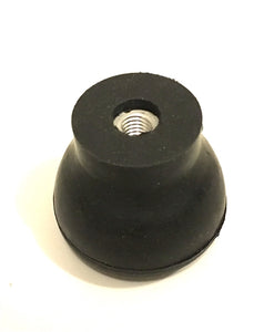 Endpin Stopper, rubber, threaded, pear-shaped 10mm - Quantum Bass Market
