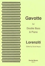 Load image into Gallery viewer, Lorenziti - Gavotte for Double Bass &amp; Piano - Quantum Bass Market