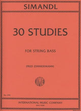 Load image into Gallery viewer, Simandl - 30 Studies (30 Etudes) for String Bass - Quantum Bass Market