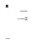 Load image into Gallery viewer, Berio, Luciano - Psy - per contrabbasso solo - Quantum Bass Market