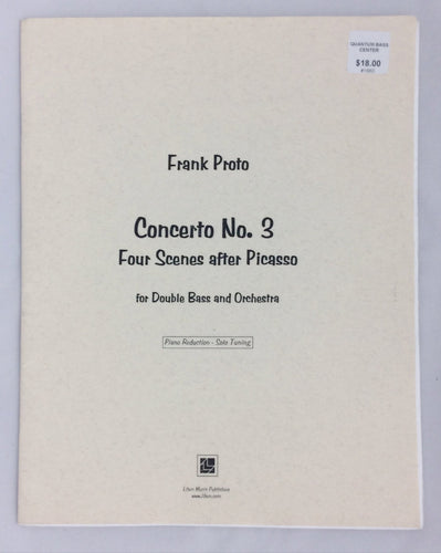 Proto, F. - Concerto No. 3 - Four Scenes After Picasso - Solo Tuning Piano Part - Quantum Bass Market